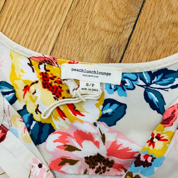 Floral long blouse/short dress - Picture 2 of 4